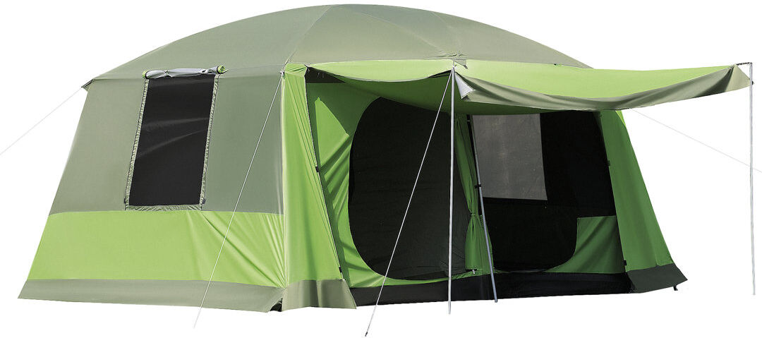 Dakota Fields Vadlamudi Camping 8 Person Tent with Carry Bag Green 8 Person