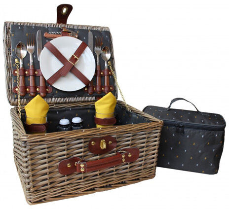Brambly Cottage Picnic Basket Brambly Cottage  - Size: 97cm H X 97cm W X 2cm D Brambly Cottage Picnic Basket Brambly Cottage  - Size: 97cm H X 97cm W X 2cm D