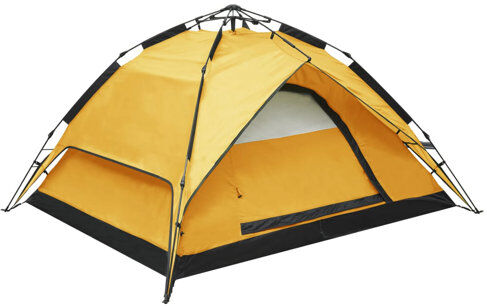 Dakota Fields Erdinc Pop Up 3 Person Tent Dakota Fields Colour: Yellow  - Size: 94cm H X 78cm W X 78cm D Dakota Fields Erdinc Pop Up 3 Person Tent Dakota Fields Colour: Yellow  - Size: 94cm H X 78cm W X 78cm D