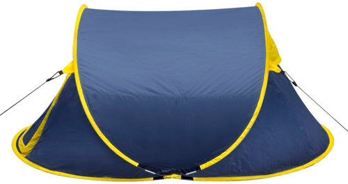 Freeport Park Pop Up Camping 2 Person Tent Freeport Park Colour: Navy Blue/Yellow  - Size: 86cm H Freeport Park Pop Up Camping 2 Person Tent Freeport Park Colour: Navy Blue/Yellow  - Size: 86cm H