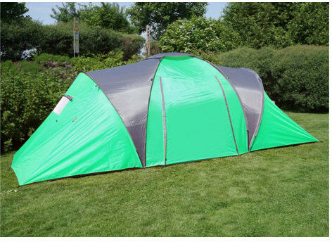 Dakota Fields Rhoden 6 Person Tent Dakota Fields Colour: Green  - Size: 31cm H X 16cm B X 16cm T Dakota Fields Rhoden 6 Person Tent Dakota Fields Colour: Green  - Size: 31cm H X 16cm B X 16cm T