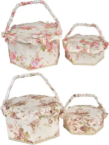 August Grove 4 Pieces Picnic Basket Set (Set of 2) August Grove  - Size: 50.8cm H x 152.4cm W x 1.91cm D