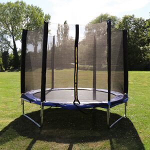 Freeport Park Edina Backyard: Above Ground with Safety Enclosure Blue;Black 200cm H X 244cm W X 244cm D Freeport Park Edina Backyard: Above Ground with Safety Enclosure Blue;Black 200cm H X 244cm W X 244cm D