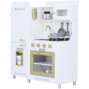 Teamson Kids 10 Piece Kitchen Set White 93cm H X 84.5cm W X 29.5cm D