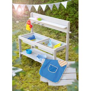 roba Fun Outdoor Kitchen Set White 88cm H X 99.5cm W X 35cm D roba Fun Outdoor Kitchen Set White 88cm H X 99.5cm W X 35cm D