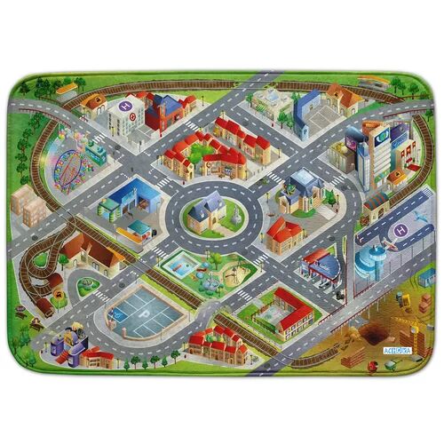 Zoomie Kids Marina Floor Mat Zoomie Kids Size: 1cm H x 180cm W x 130cm D  - Size: 200cm W X 300cm D Zoomie Kids Marina Floor Mat Zoomie Kids Size: 1cm H x 180cm W x 130cm D  - Size: 200cm W X 300cm D