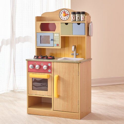 Mack + Milo Acklin Kitchen Set Mack + Milo Colour: Brown  - Size: Mack + Milo Acklin Kitchen Set Mack + Milo Colour: Brown  - Size: