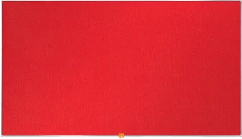 Nobo Wall Mounted Bulletin Board Nobo Surface Colour: Red, Size: 69.80cm H x 122.9cm L  - Size: Large