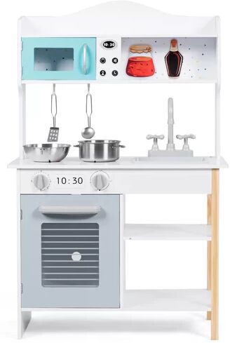 Isabelle & Max Indira Kitchen Set Isabelle & Max  - Size: 140cm H X 63cm W X 63cm D Isabelle & Max Indira Kitchen Set Isabelle & Max  - Size: 140cm H X 63cm W X 63cm D