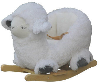 Zoomie Kids Sheep Rocker Zoomie Kids  - Size: 45.72cm H x 66.04cm W x 3.81cm D Zoomie Kids Sheep Rocker Zoomie Kids  - Size: 45.72cm H x 66.04cm W x 3.81cm D