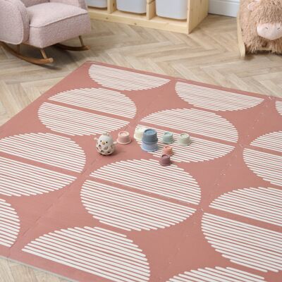 Tutti Bambini Infinity Baby Playmat Orbital Pink 3.05cm H X 457.2cm W X 304.8cm L Tutti Bambini Infinity Baby Playmat Orbital Pink 3.05cm H X 457.2cm W X 304.8cm L