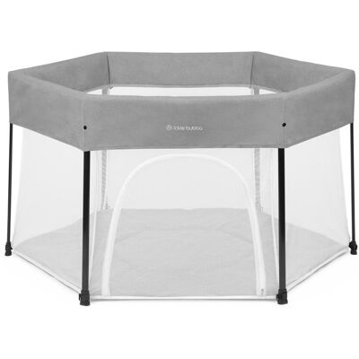 Ickle Bubba Fiesta Pop-Up Playpen Grey 74cm H X 133cm W X 133cm L Ickle Bubba Fiesta Pop-Up Playpen Grey 74cm H X 133cm W X 133cm L
