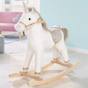 roba Rocking Horse brown/gray/white/yellow 63.0 H x 31.0 W cm