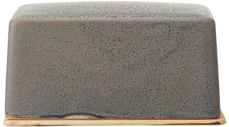 Bloomingville Kendra Butter Stoneware Food Storage Container (Set of 2) Bloomingville  - Size: 5cm H X 39cm W X 39cm D Bloomingville Kendra Butter Stoneware Food Storage Container (Set of 2) Bloomingville  - Size: 5cm H X 39cm W X 39cm D
