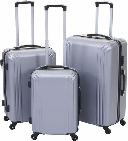 Symple Stuff 3 Piece Suitcase Set Symple Stuff Symple Stuff 3 Piece Suitcase Set Symple Stuff