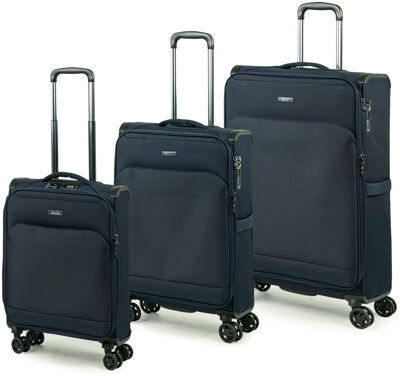 Rock Georgia 3 Piece Luggage Set Rock Rock Georgia 3 Piece Luggage Set Rock