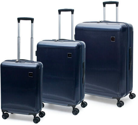 Rock Windsor 3 Piece Hard Shell Luggage Set Rock Rock Windsor 3 Piece Hard Shell Luggage Set Rock