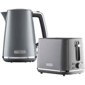 Daewoo Stirling 1.7L Plastic Electric Kettle Grey 1.7L Daewoo Stirling 1.7L Plastic Electric Kettle Grey 1.7L