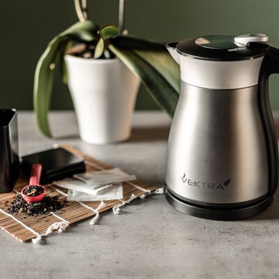 Vektra Vacuum Insulated Electric Kettle VEK-1701W - Electric Kettle Vektra Vacuum Insulated Electric Kettle VEK-1701W - Electric Kettle
