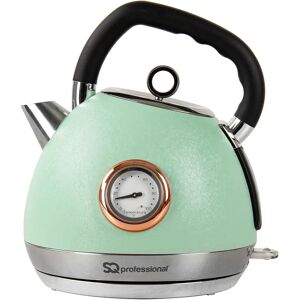 SQ Professional Epoque 1.8L Stainless Steel Electric Kettle green 26.0 H x 24.0 W x 20.0 D cm