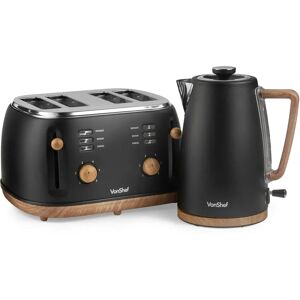 VonShef Electric Kettle black