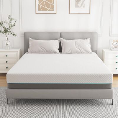 Rattrix 20cm Mattresses with Memory Foam and Removable Cover, Mattress in a Box Small Double (4') Rattrix 20cm Mattresses with Memory Foam and Removable Cover, Mattress in a Box Small Double (4')
