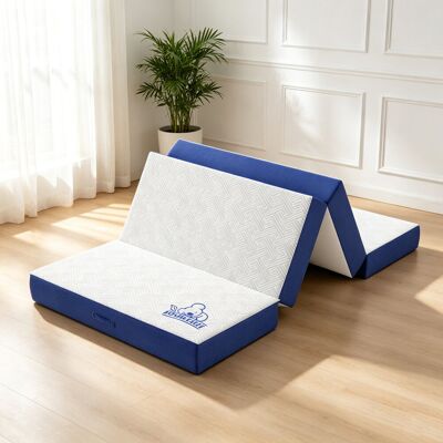 Rattrix 10cm & 15cm Folding Mattress, 4 Fold Design Foam Mattress Single/15 cm Rattrix 10cm & 15cm Folding Mattress, 4 Fold Design Foam Mattress Single/15 cm