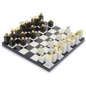 Fairmont Park Karol Chess Set Black;White 9cm H X 40cm W X 40cm L Fairmont Park Karol Chess Set Black;White 9cm H X 40cm W X 40cm L