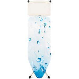 Brabantia Size C Ironing Board with Solid Steam Unit Holder blue/pink/white 45.0 W cm