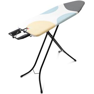 Brabantia Size B Ironing Board with Steam Iron Rest Blue/Yellow/Grey 46.2cm W X 7cm L