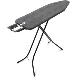 Brabantia Size B Ironing Board with Steam Iron Rest Grey/Black 46.2cm W X 7cm L