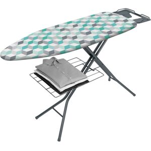 Metaltex Antares Freestanding Ironing Board Blue 38cm W X 114cm L Metaltex Antares Freestanding Ironing Board Blue 38cm W X 114cm L