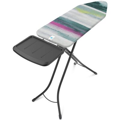Brabantia Size C Ironing Board with Solid Steam Unit Holder Black 48cm W X 7.5cm L Brabantia Size C Ironing Board with Solid Steam Unit Holder Black 48cm W X 7.5cm L