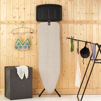 Brabantia B 124 x 38 cm Beige Ironing Board - Stable & Adjustable Height Brabantia B 124 x 38 cm Beige Ironing Board - Stable & Adjustable Height