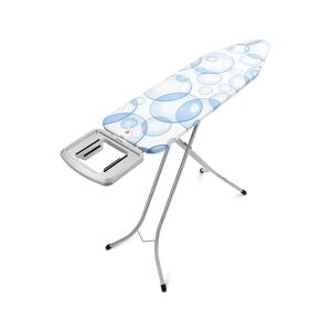 Brabantia Size B PerfectFlow Ironing Board with Solid Steam Iron Rest blue/pink/white 49.0 W cm