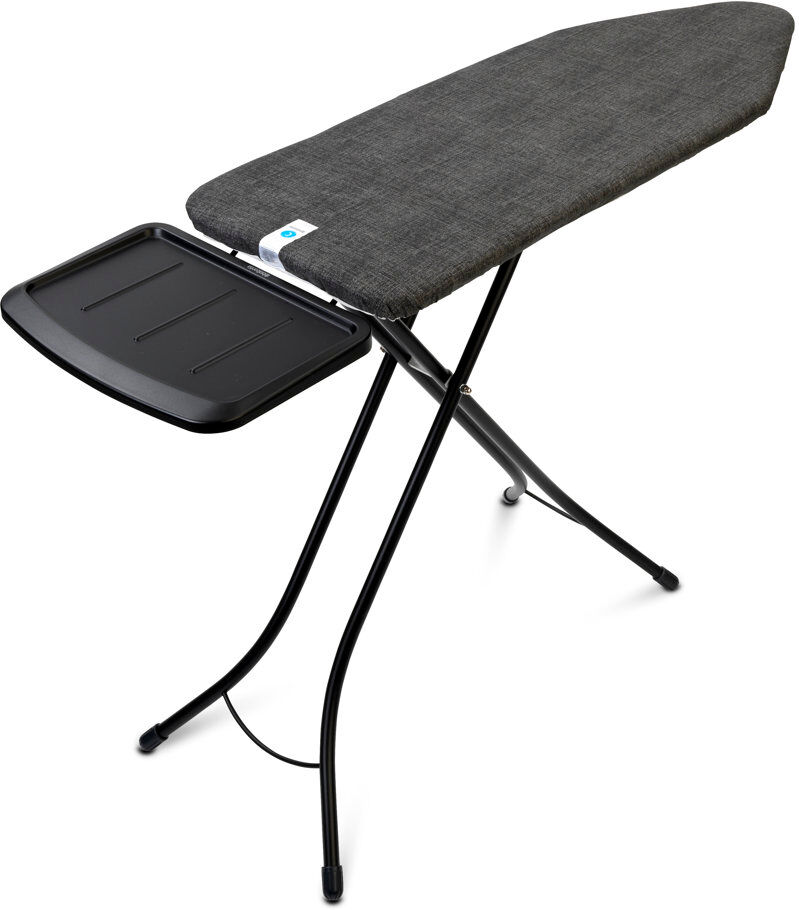 Brabantia Size C Ironing Board with Solid Steam Unit Holder Grey/Black 48cm W X 7.5cm L