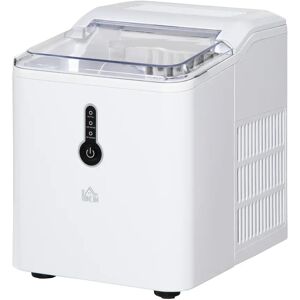 HOMCOM 1.5L Ice Maker Machine white 28.3 H x 22.4 W x 30.8 D cm