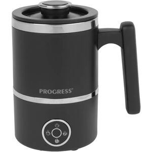 Progress EK5133P Chocoluxe Electric Hot Chocolate Maker, 300Ml/150Ml Non-Stick Milk Steamer/Frother, Cold Function For Iced Coffee & Frappes, 400W, Ho black/gray 15.5 H x 9.5 W x 14.0 D cm