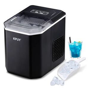 NETTA 12kg Daily Production Cube Clear Ice Portable Ice Maker 29.0 H x 22.2 W x 29.4 D cm