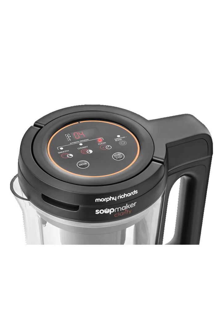 Morphy Richards 1.6L Clarity Soup Maker black/gray