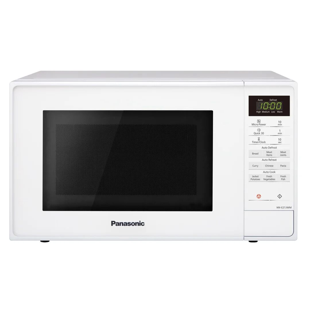 Panasonic Compact Solo Microwave - White 28.5 H x 44.3 W x 34.0 D cm