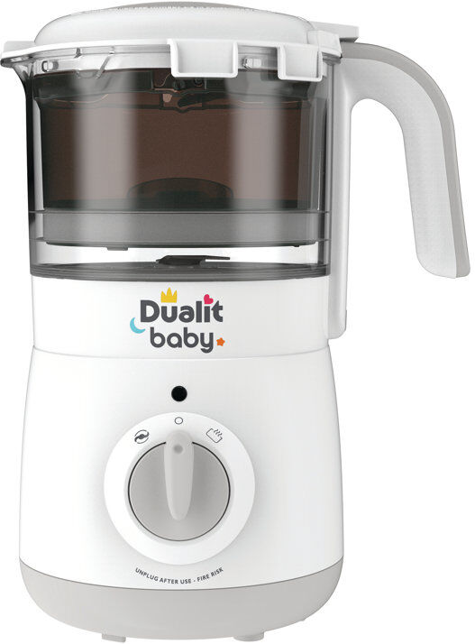 Dualit Baby, Bpa Free Baby Food Maker. Steams And Blends. Suitable For All Stages Of The Weaning Journey White 8ml