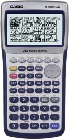 Casio FX-9860G SD Graphing Calculator, B