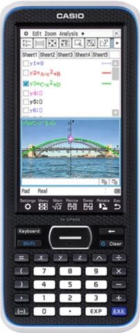 Casio Classpad II FX-CP400 CAS Graphing Calculator, B
