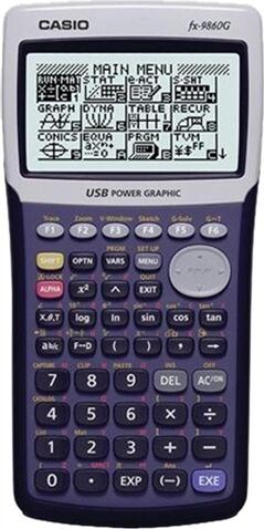 Casio FX-9860G Graphing Calculator, C