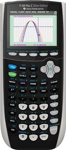 Texas Instruments TI-84 Plus C Silver Edition Graphing Calculator, C