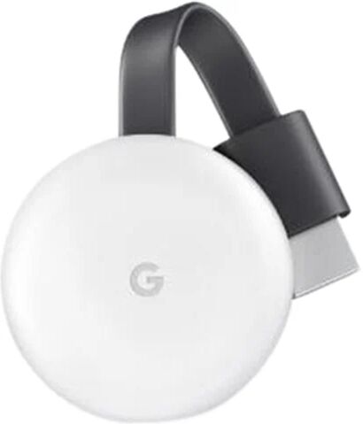 Refurbished: Google Chromecast 3rd Gen White, B