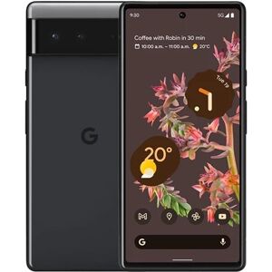 Refurbished: Google Pixel 6 128GB Stormy Black, Unlocked A