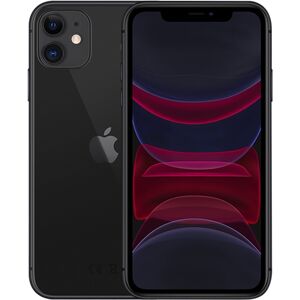 Refurbished: Apple iPhone 11 128GB Black, Unlocked B