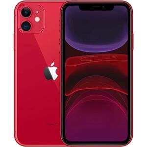 Refurbished: Apple iPhone 11 256GB Product Red, Unlocked B